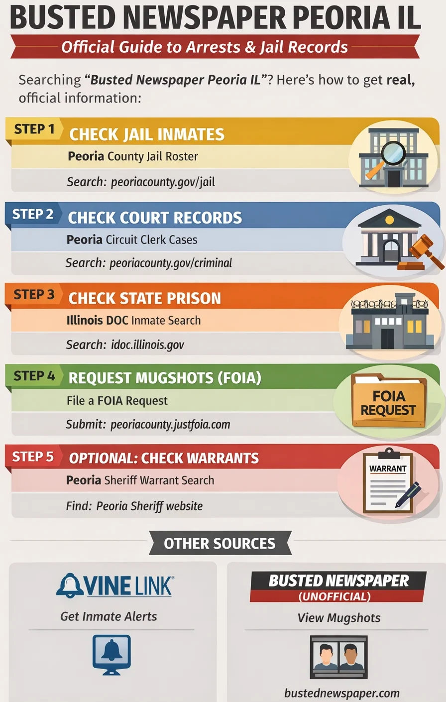 Busted Newspaper Peoria il