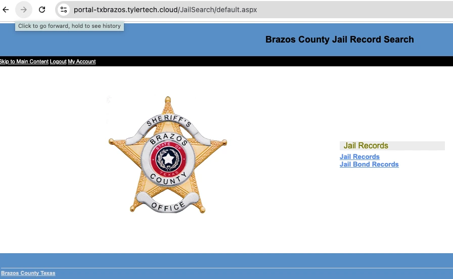 Busted Newspaper Brazos County